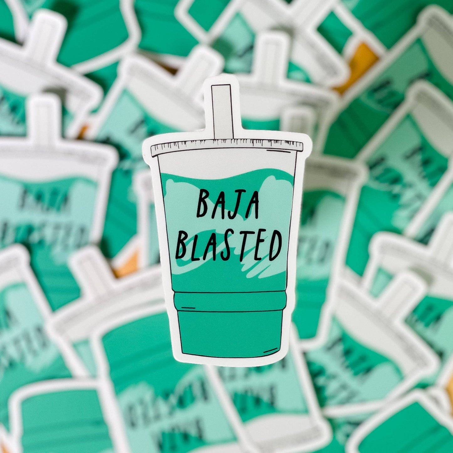 Baja Blasted Sticker - Funny - Food - Drinks - Unfiltered - Sarcastic - Relatable - Fast Food