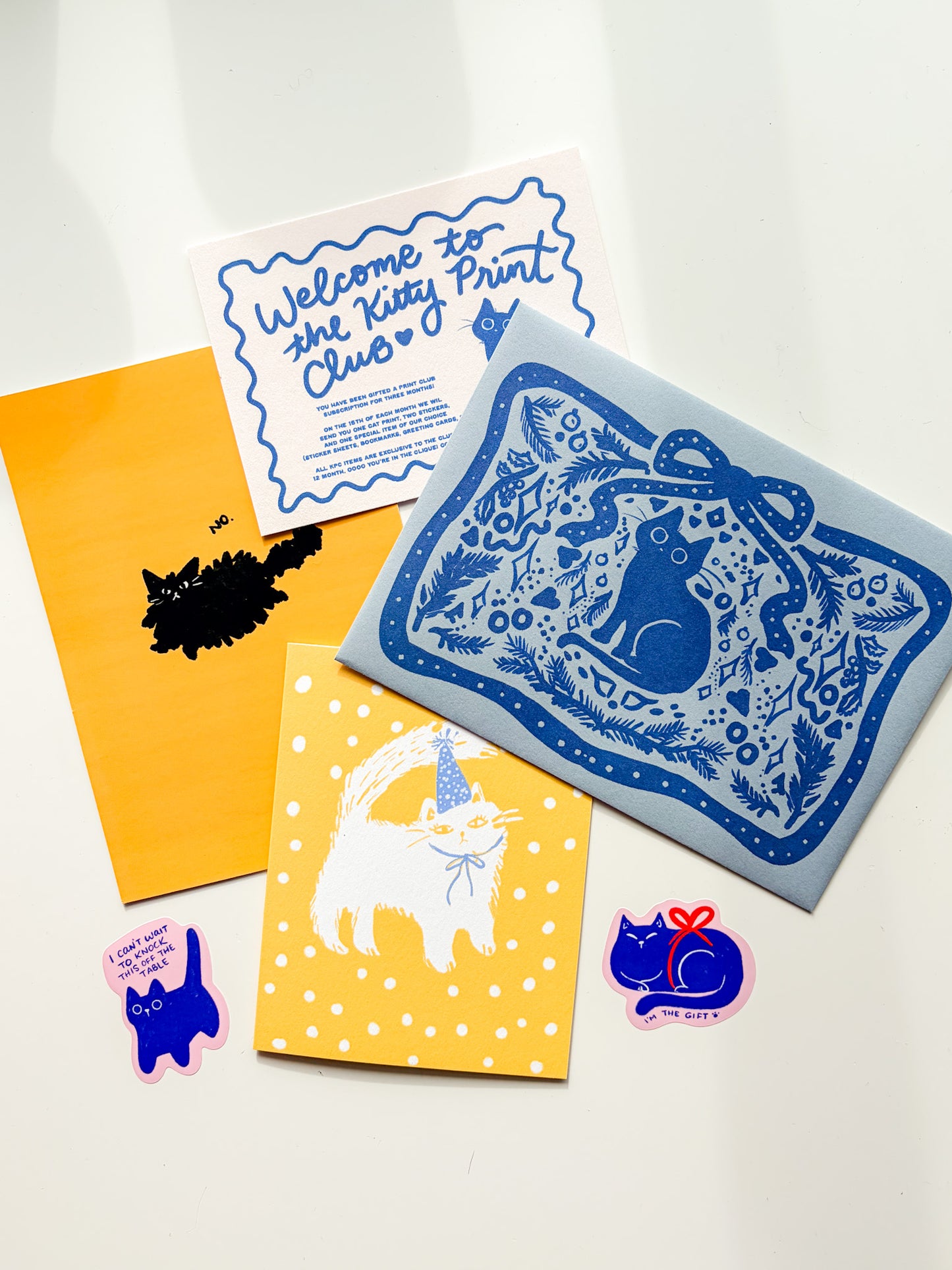 Kitty Mail Club - A Monthly Dose