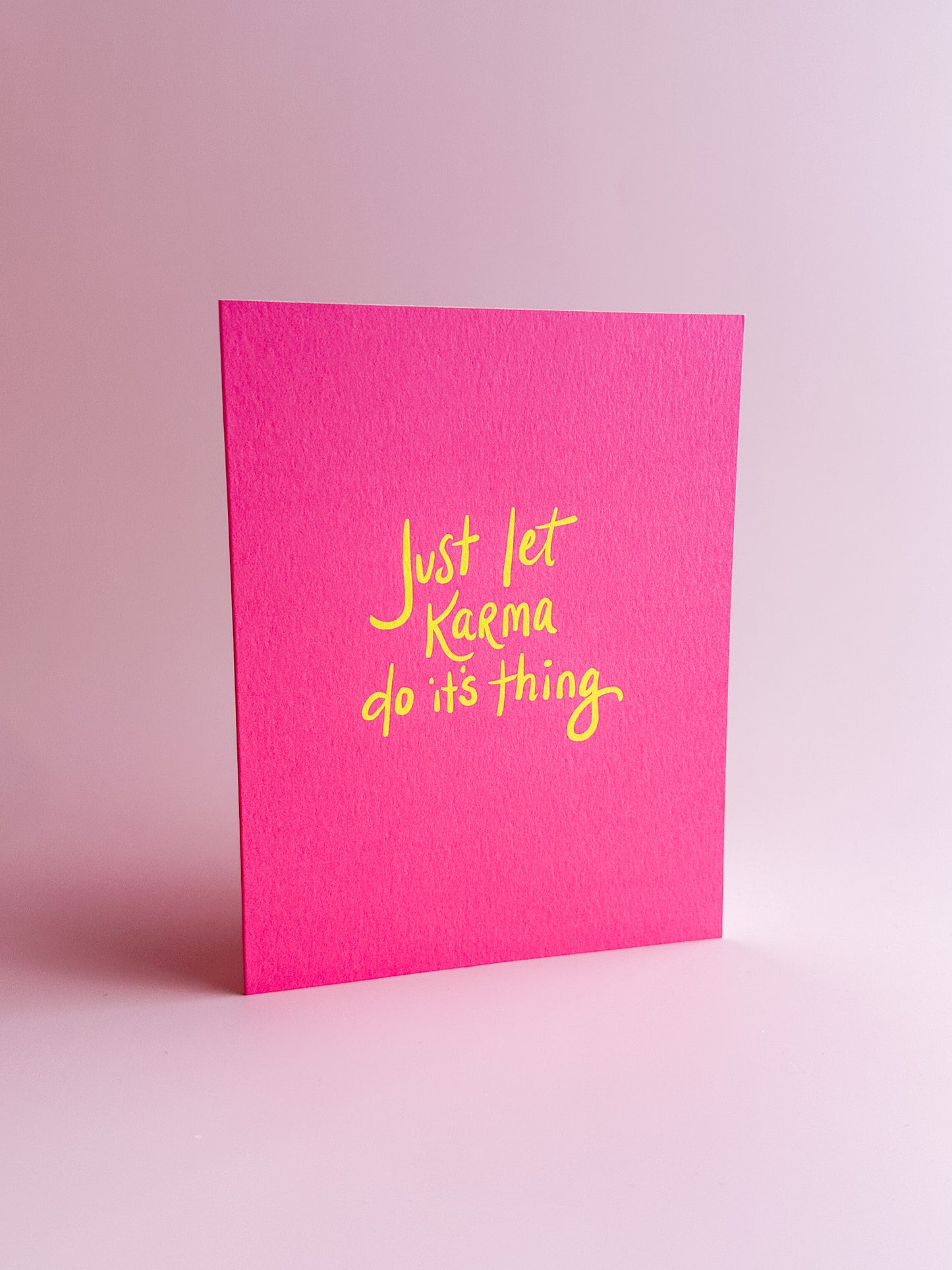 Karma - Greeting Card