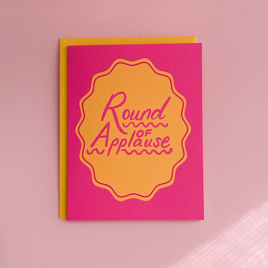 Round of Applause - Greeting Card