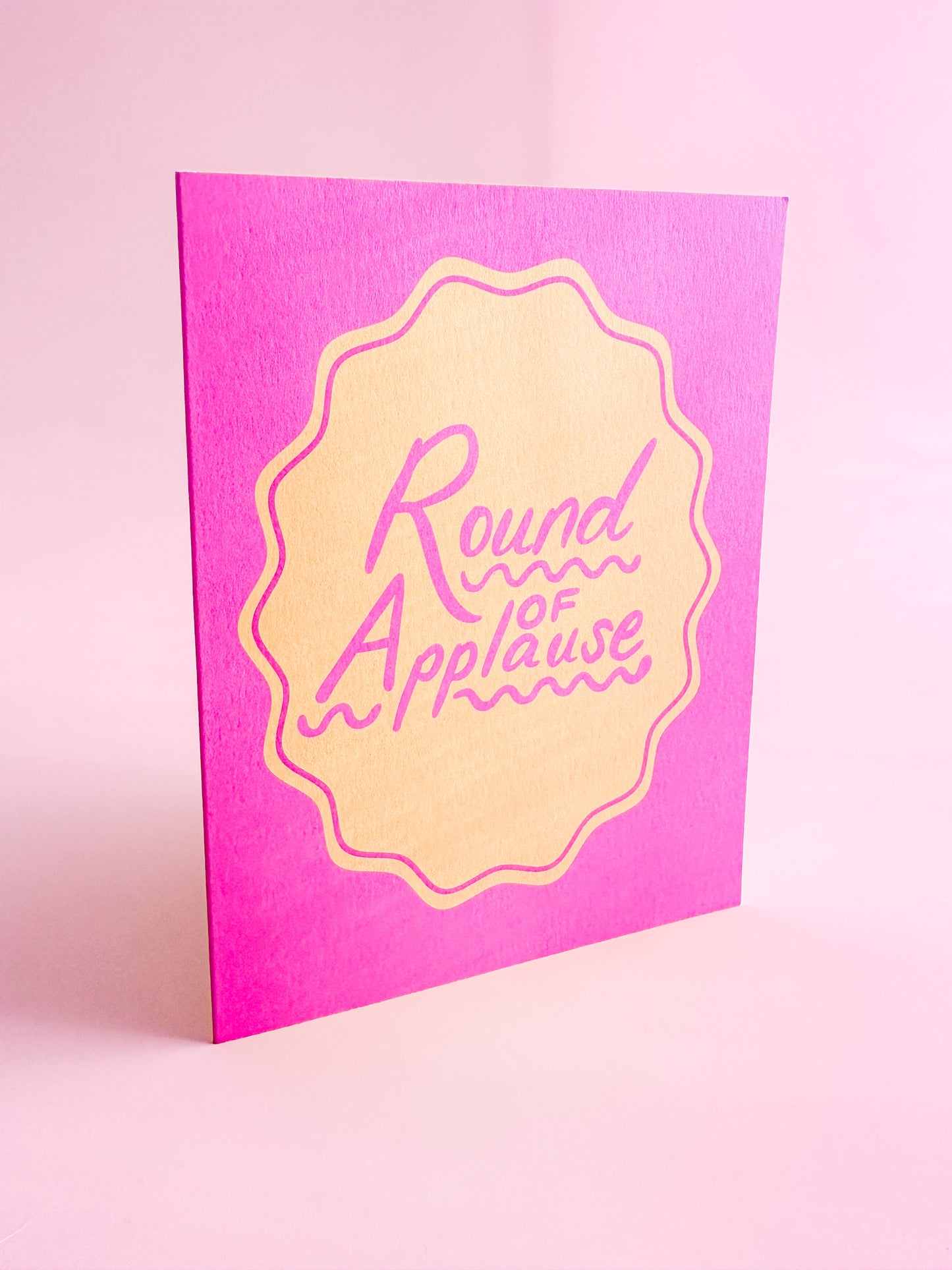 Round of Applause - Greeting Card