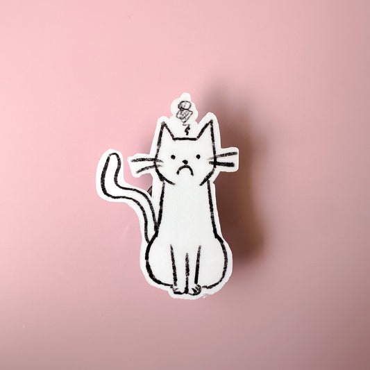 Pissy Cat Vinyl Sticker