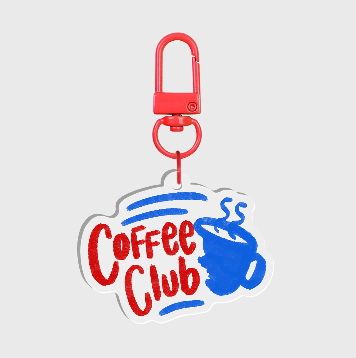 Coffee Club Keychain