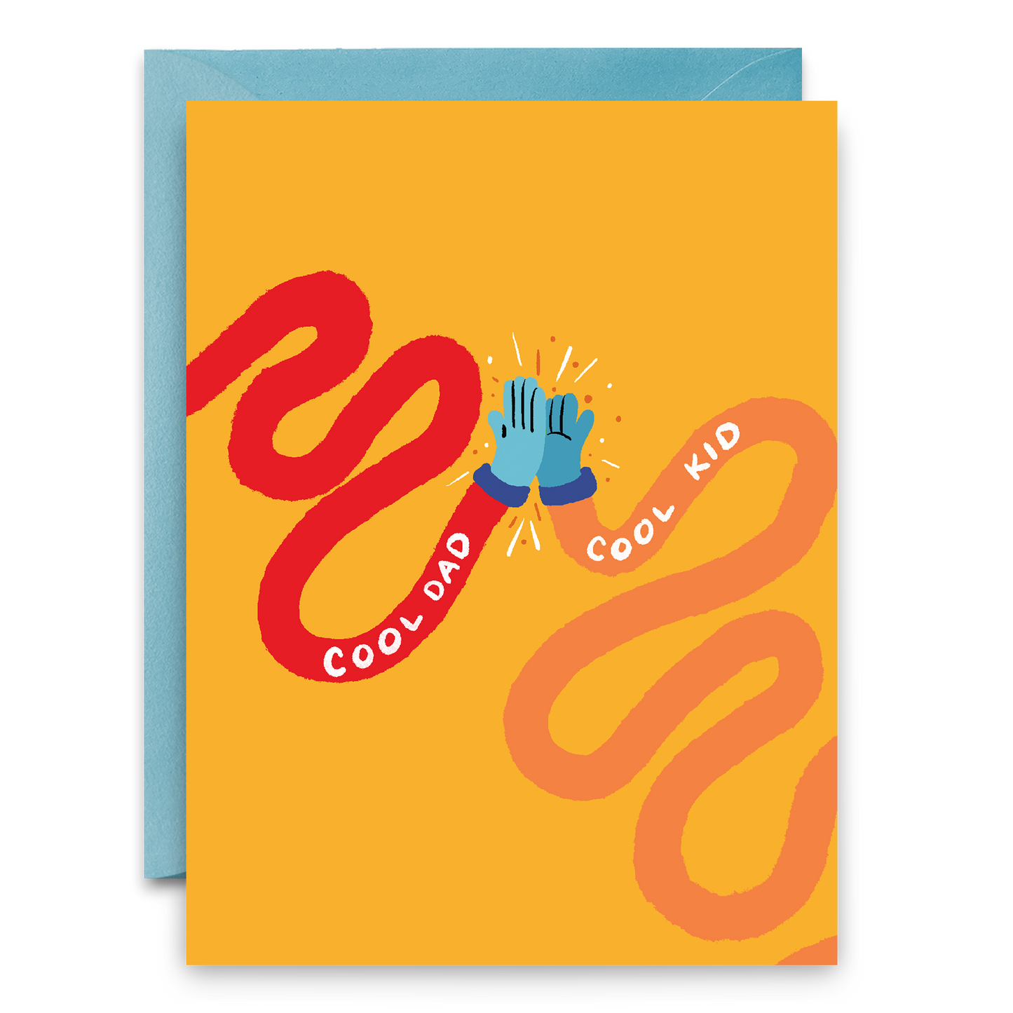 Cool Dad Cool Kid Greeting Card