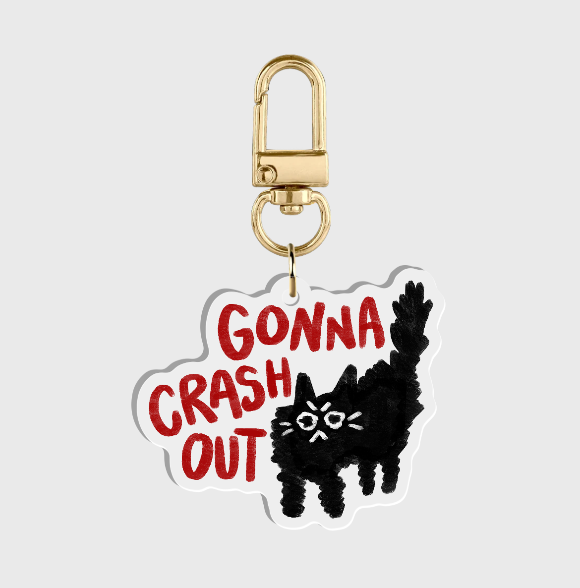 Crash Out Keychain