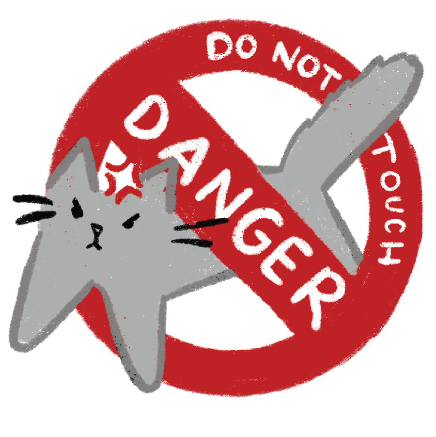 Do Not Touch Sticker