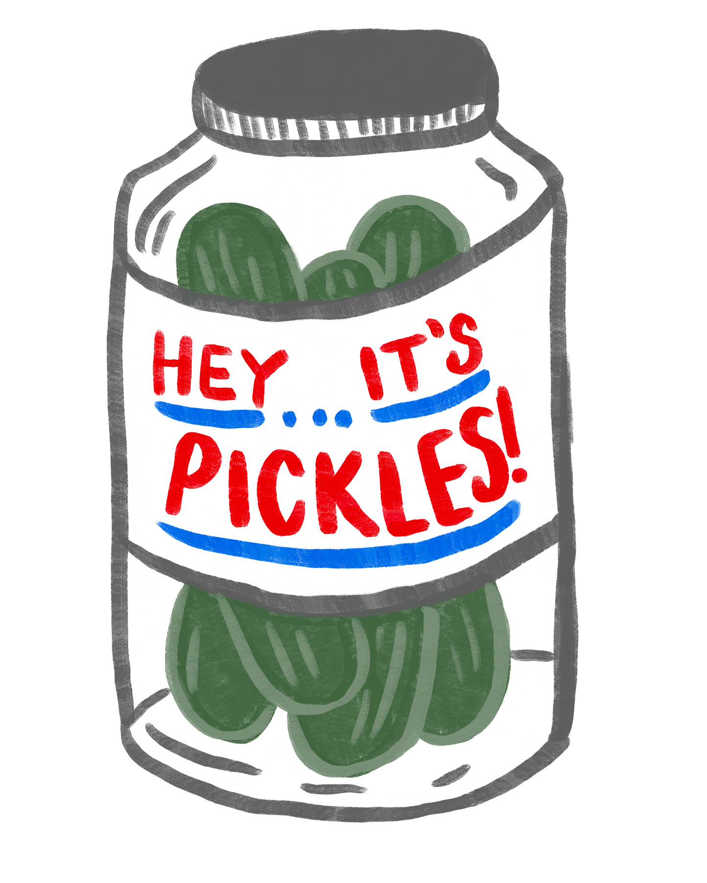 Pickled Sticker