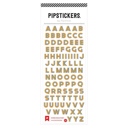 Rainbow Road Alphabet