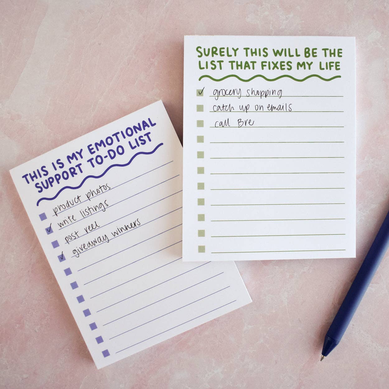 Emotional Support To-Do List Notepad