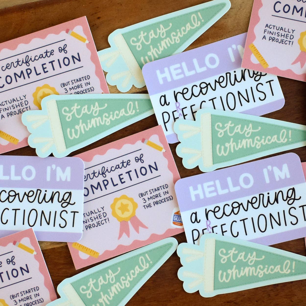 Certificate of Completion Sticker