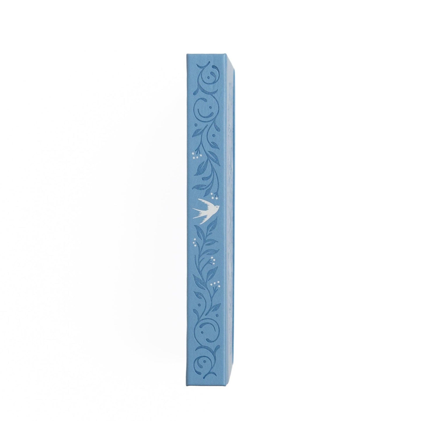 Songbird In Blue Dot Grid Notebook