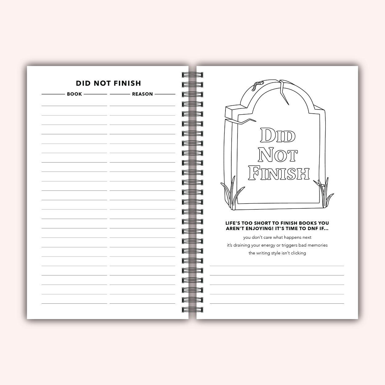Book Review Reading Journal - Read More Books