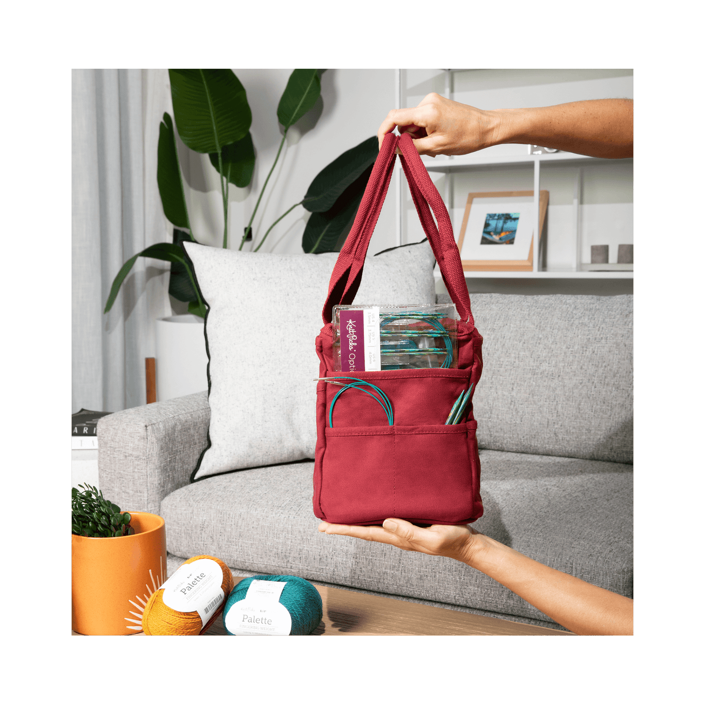 Soolla Studio Bag, Cinnamon, Pottery Tool Bag