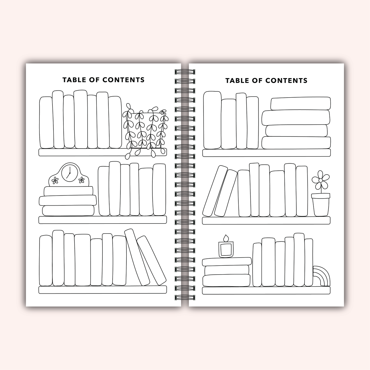 Book Review Reading Journal - Read More Books