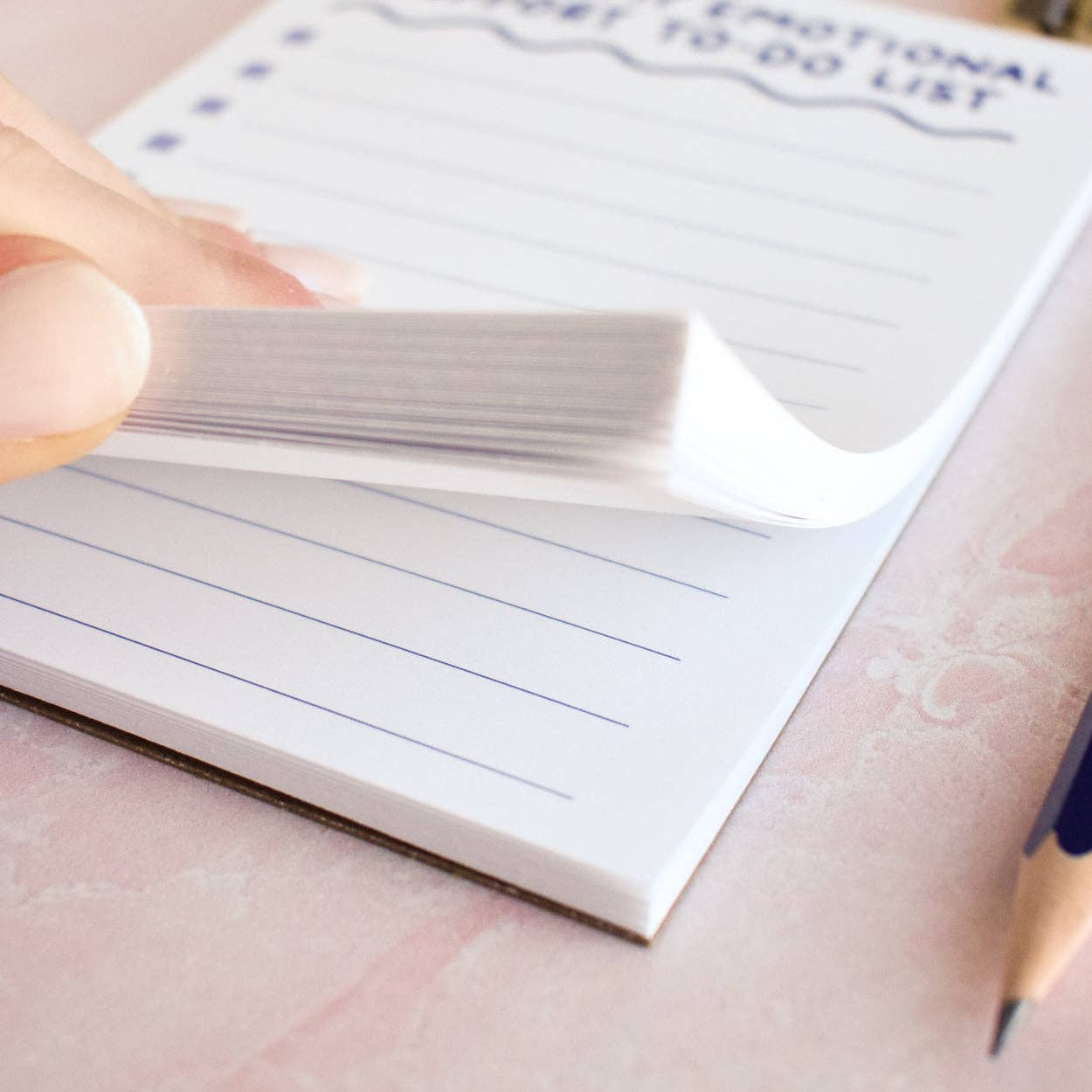 Emotional Support To-Do List Notepad