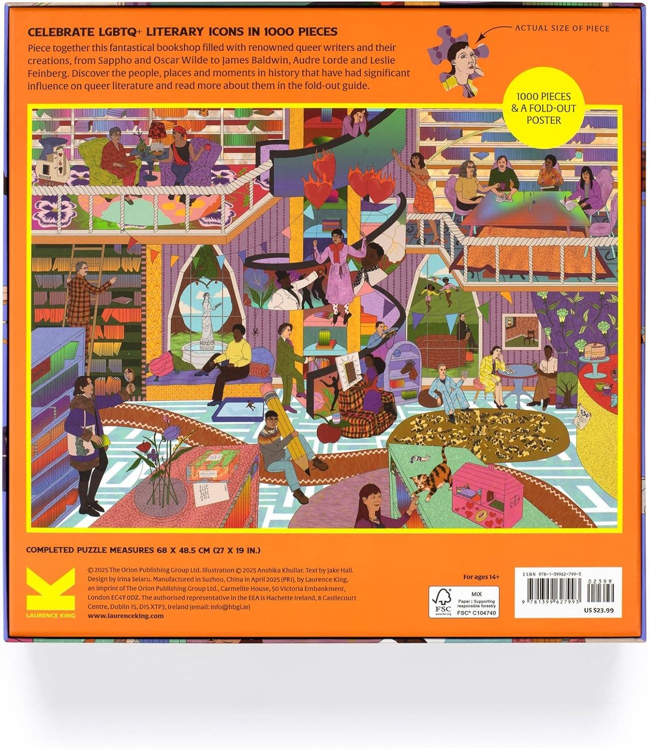 The World of Queer Stories 1000 Piece Puzzle