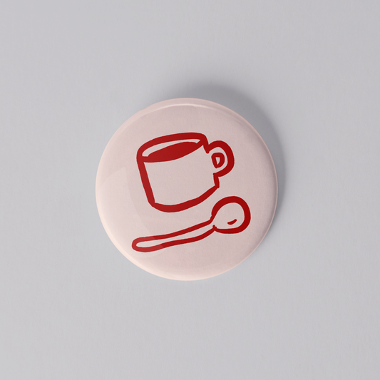 Coffee Glass Magnet