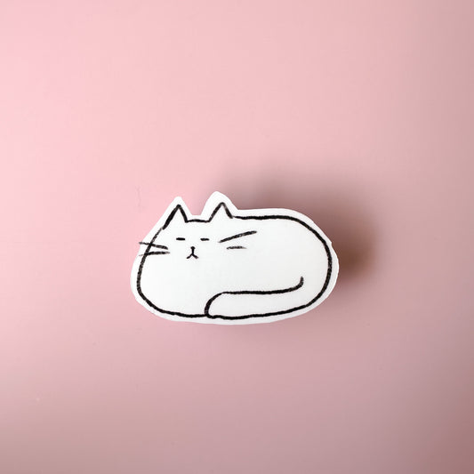 Loaf Cat Vinyl Sticker