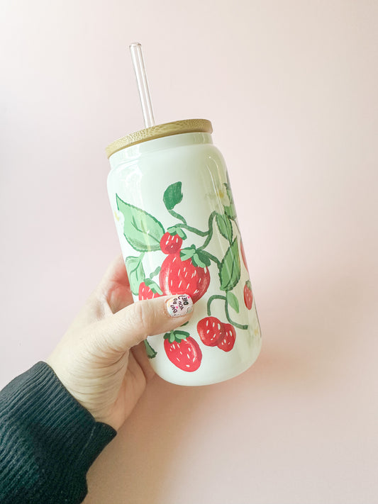 Strawberry Fields Aluminum Can