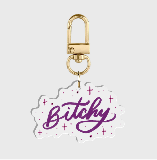 Bitchy Keychain