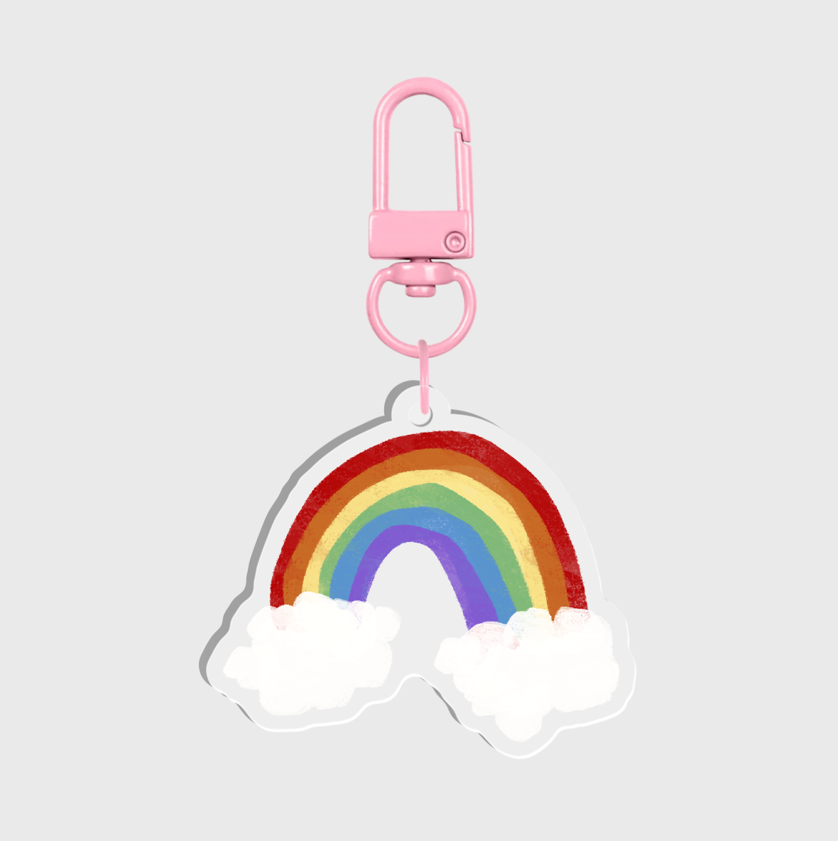 Rainbow keychain