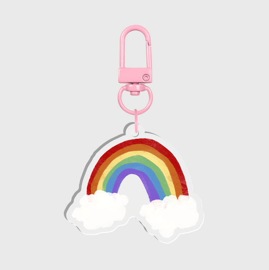 Rainbow keychain