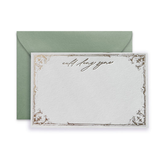 Auld Lang Syne - Stationery Set