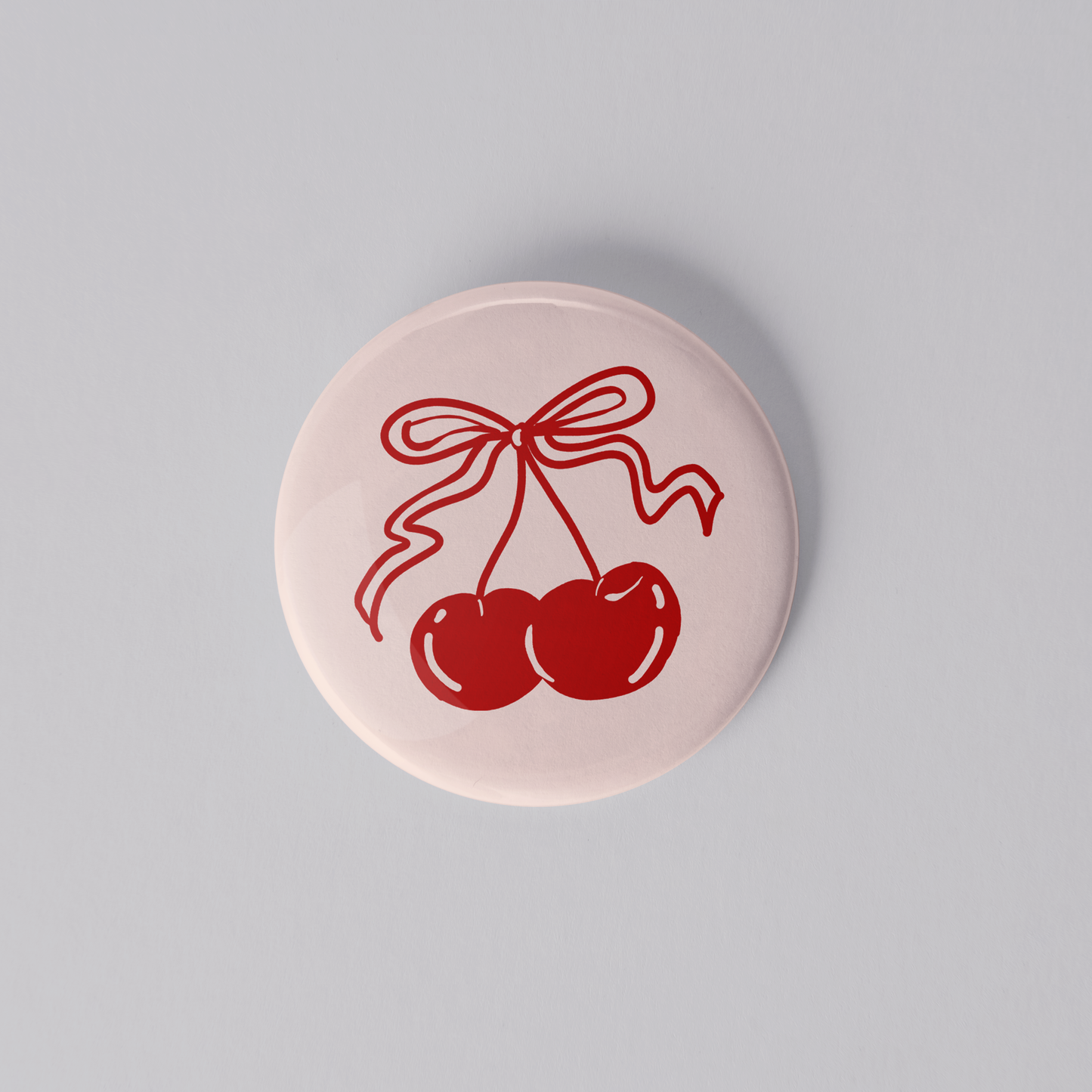 Cherries Glass Magnet