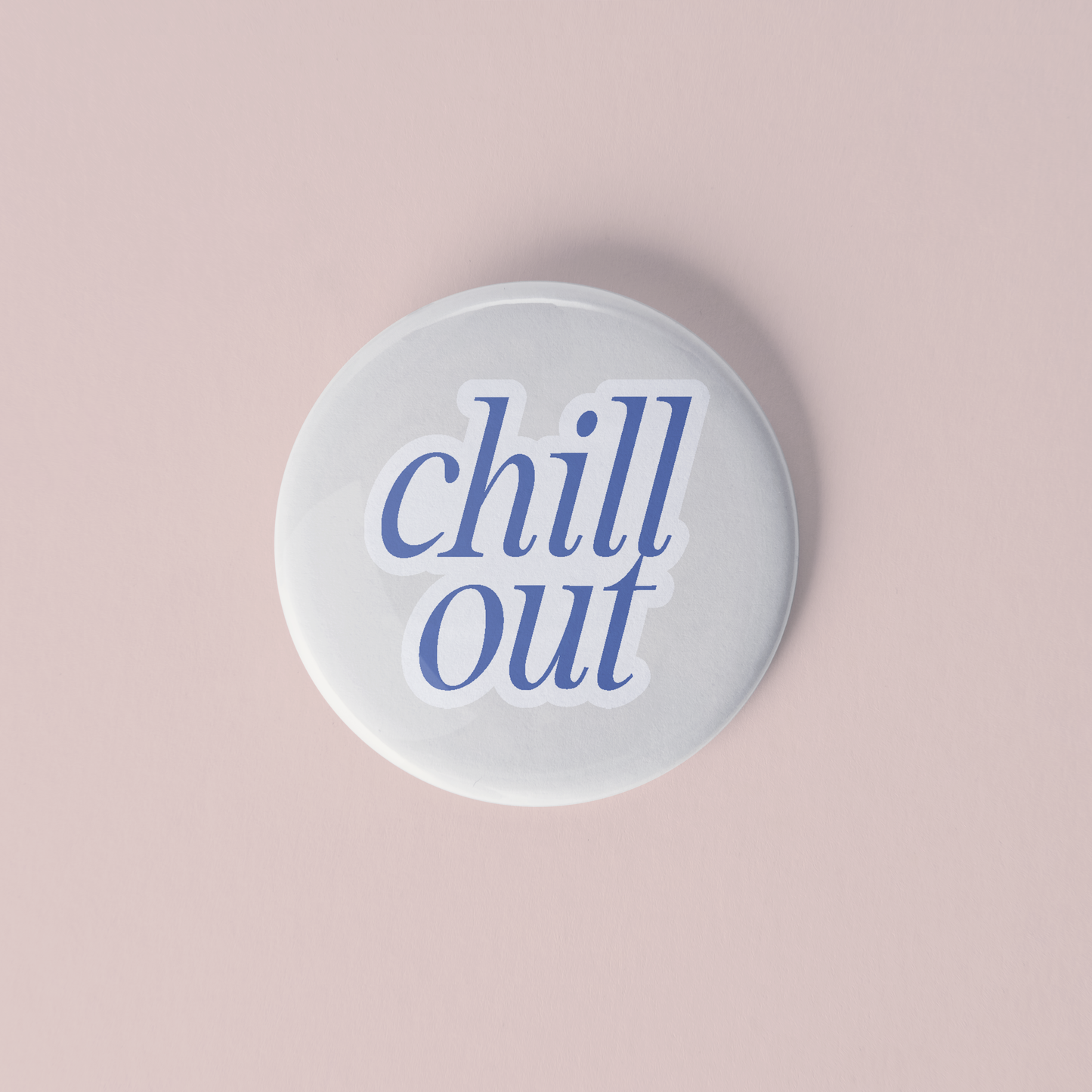 Chill Out Glass Magnet