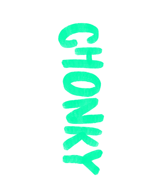 Chonky Sticker