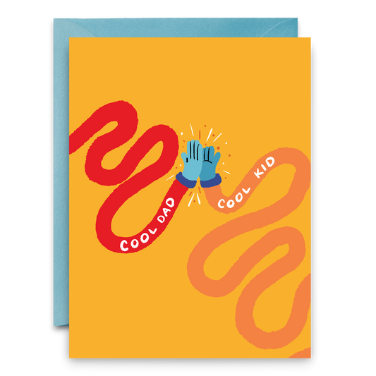 Cool Dad Cool Kid Greeting Card