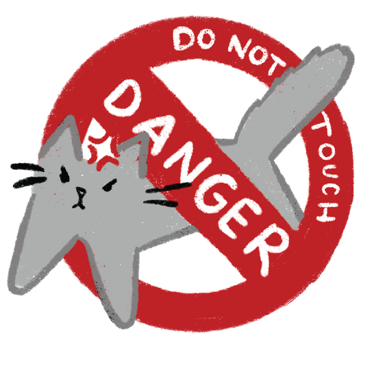 Do Not Touch Sticker