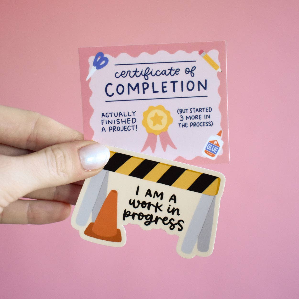 Certificate of Completion Sticker