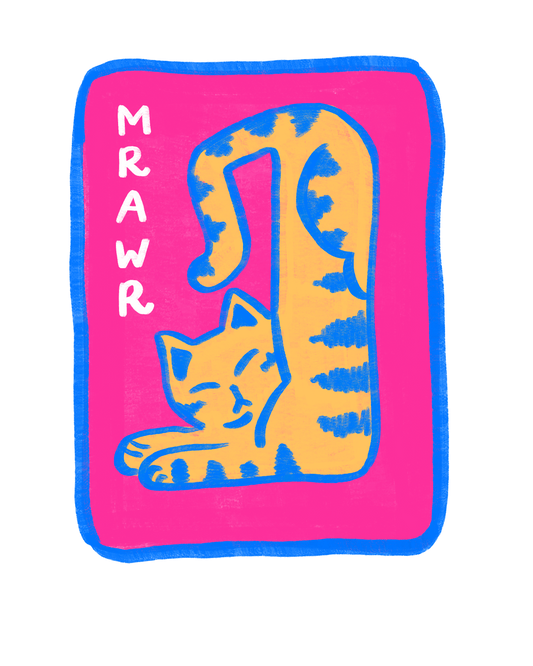 Mreow Sticker