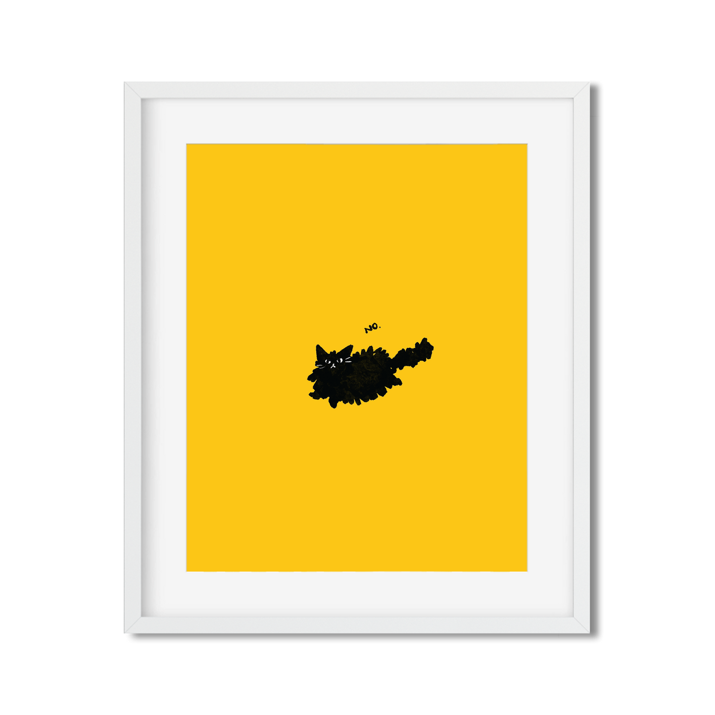 No Cat - Art Print
