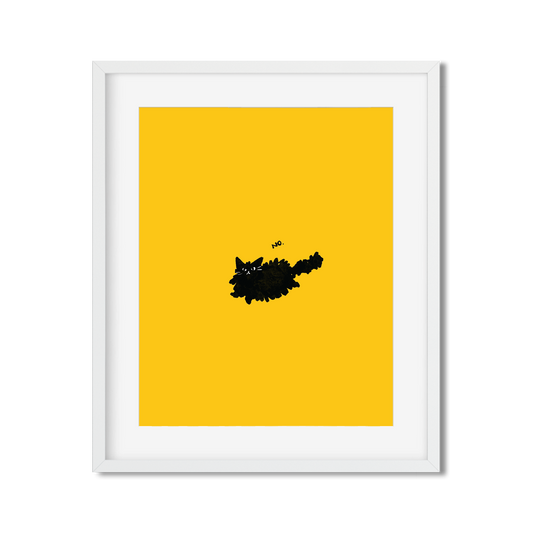 No Cat - Art Print