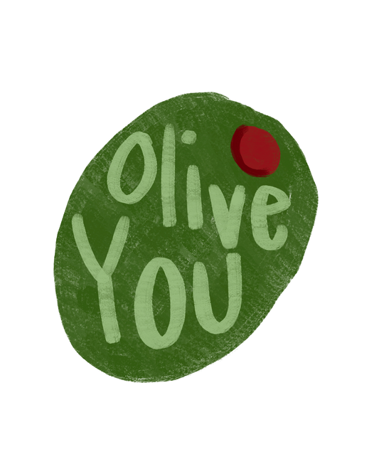 Olive You Sticker