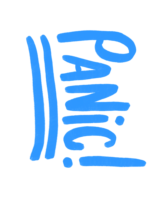 Panic! Sticker