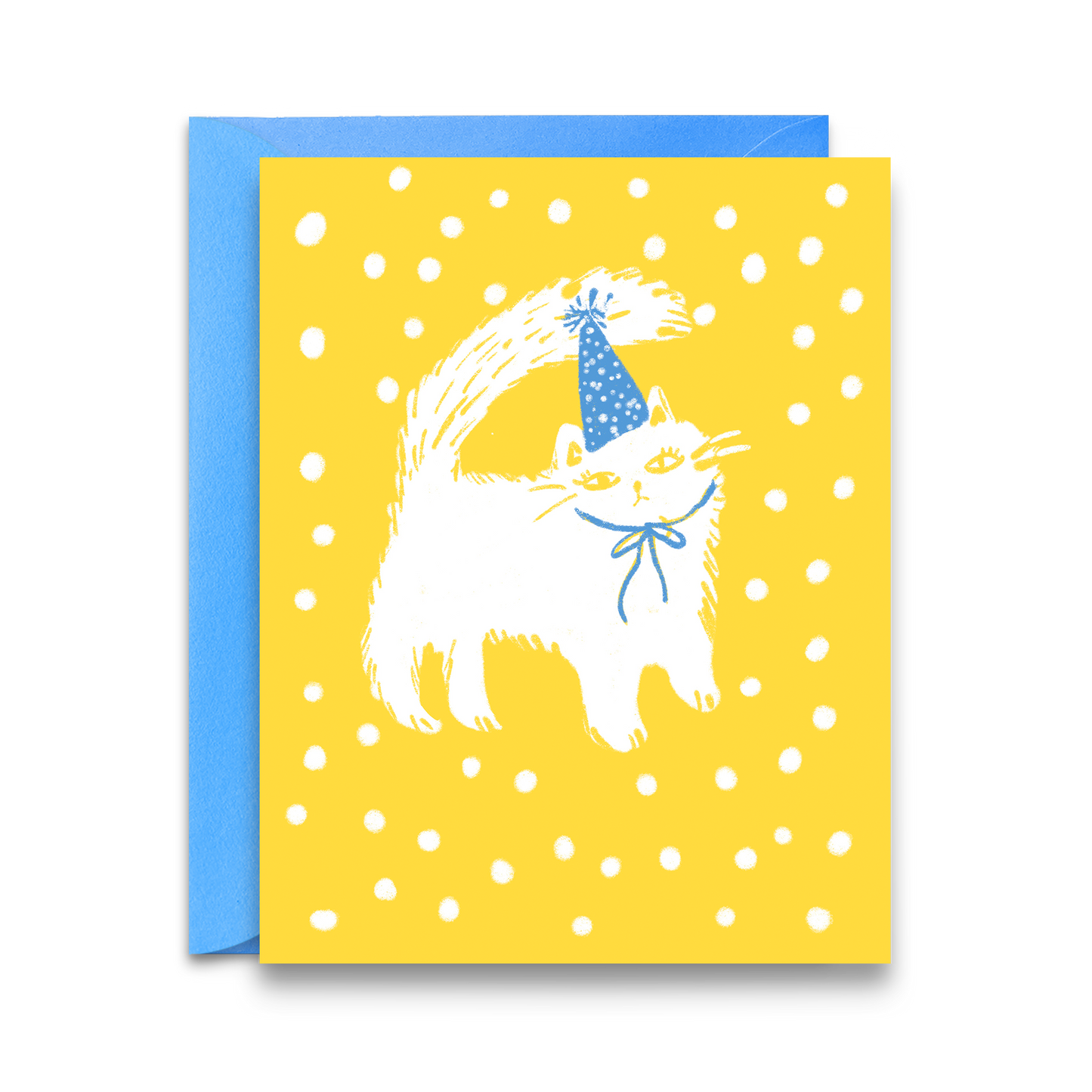 Party Hat Cat Card