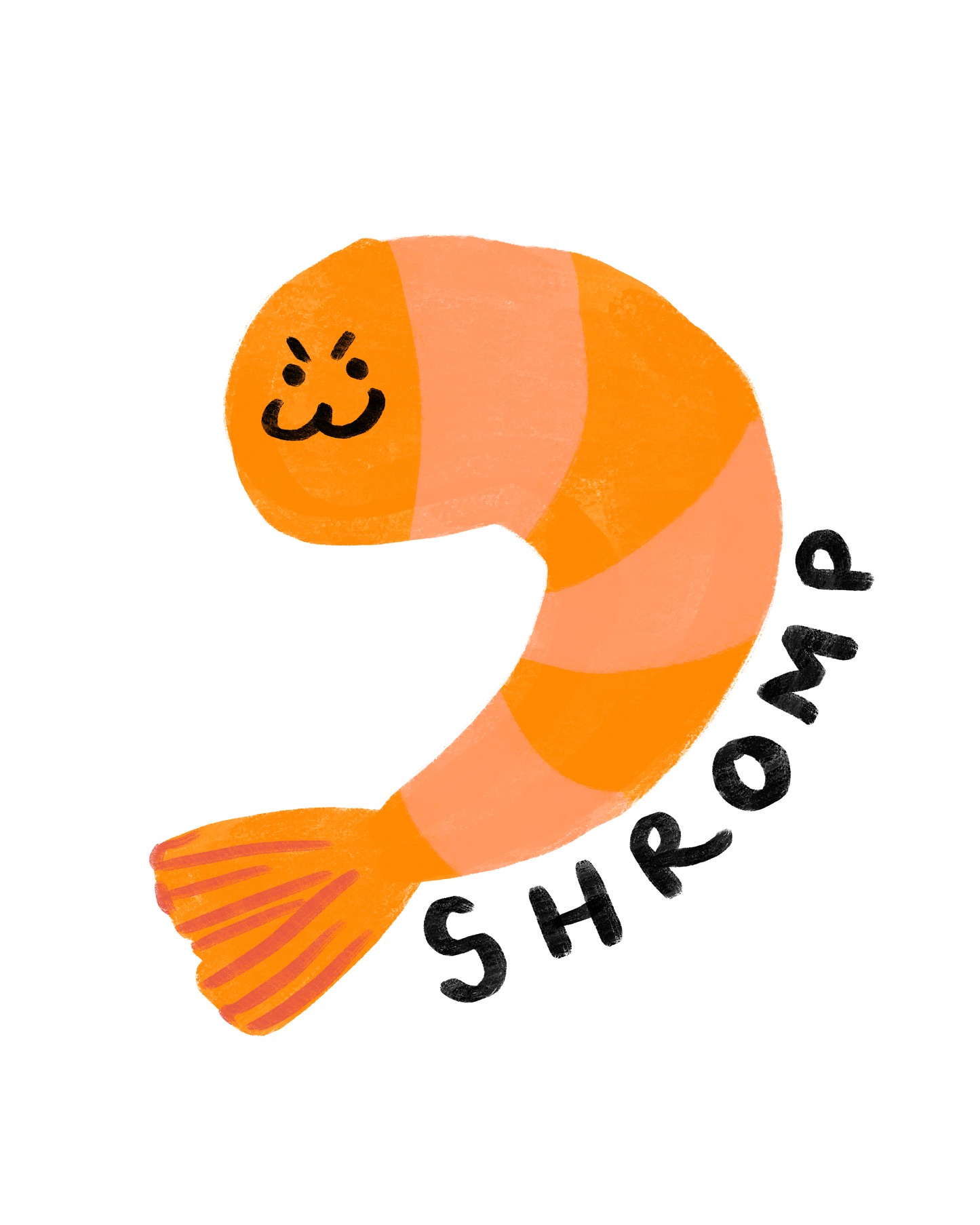 Shromp Sticker