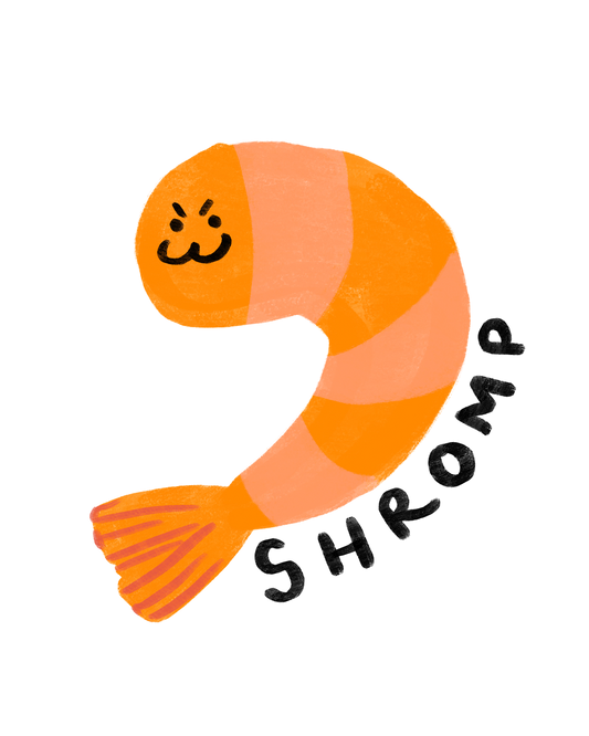 Shromp Sticker