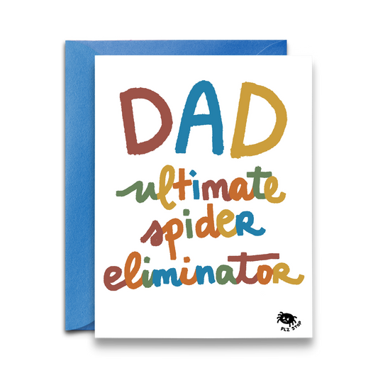 Spider Eliminator Greeting Card