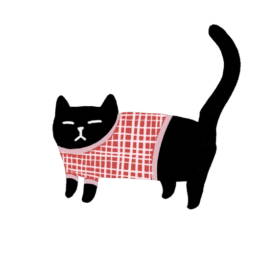 Sweater Cat Sticker